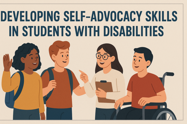 Developing Self-Advocacy Skills in Students with Disabilities