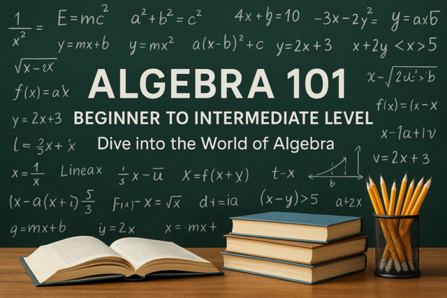 Algebra 101: Beginner to Intermediate Level