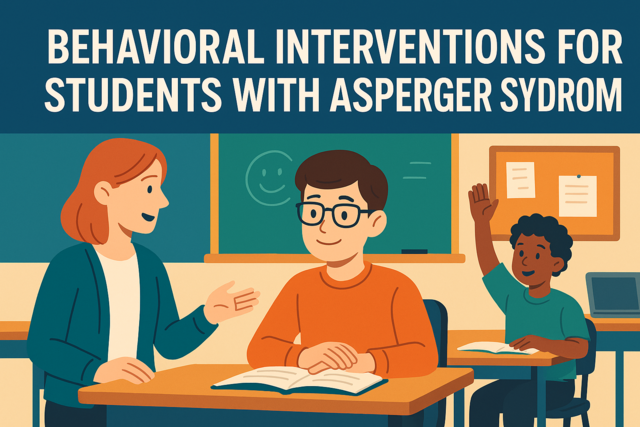 Behavioral Interventions for Students with Asperger Syndrome