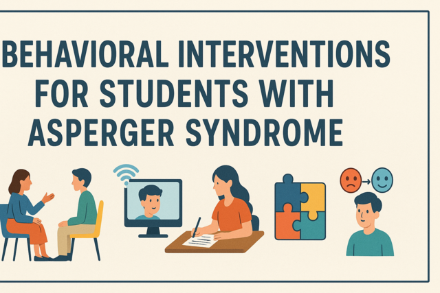 Behavioral Interventions for Students with Asperger Syndrome