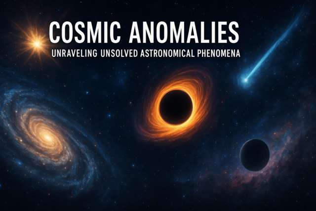 Cosmic Anomalies: Unraveling Unsolved Astronomical Phenomenon