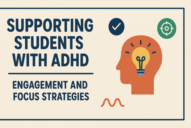 Supporting Students with ADHD: Engagement and Focus Strategies