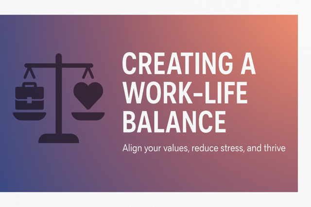Creating a Work-Life Balance