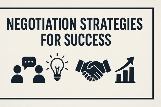 Negotiation Strategies for Success