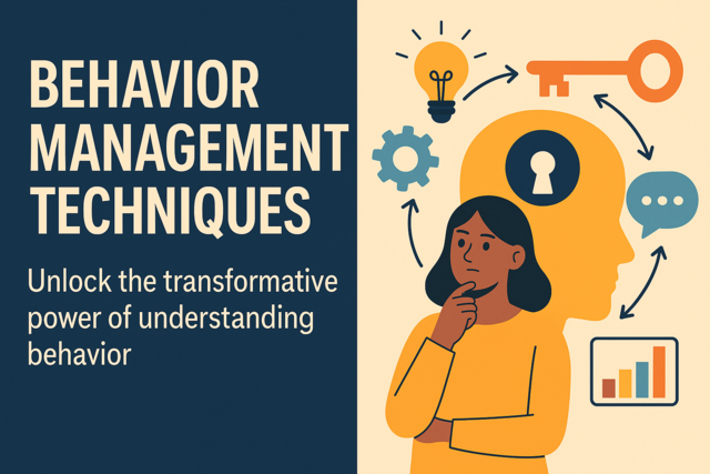 Behavior Management Techniques