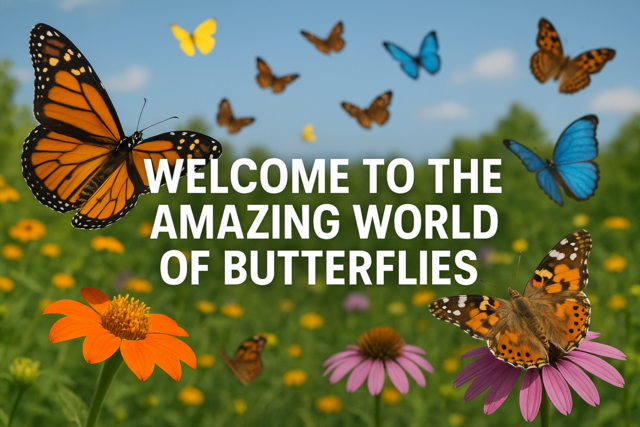 Online Class : Butterflies