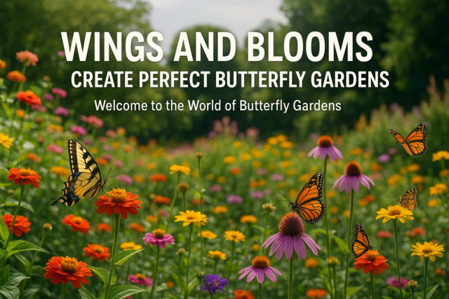 Wings and Blooms: Create Perfect Butterfly Gardens