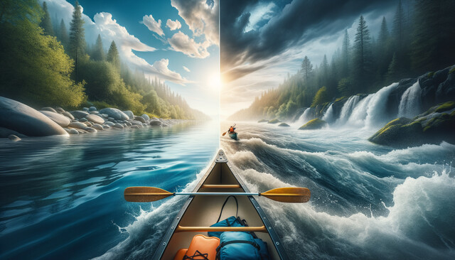 River Rhythms: A Beginner's Guide into Canoeing