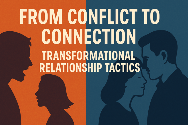 From Conflict to Connection: Transformational Relationship Tactics