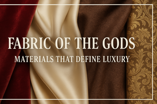 Fabric of the Gods: Materials that Define Luxury