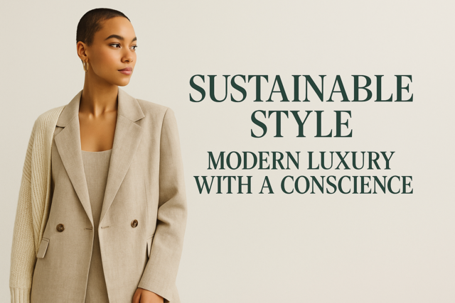 Sustainable Style: Modern Luxury with a Conscience
