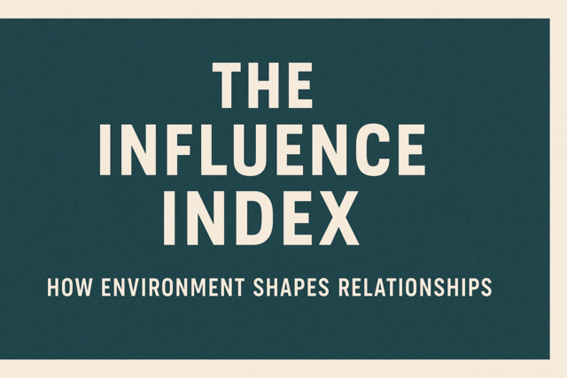 The Influence Index: How Environment Shapes Relationships