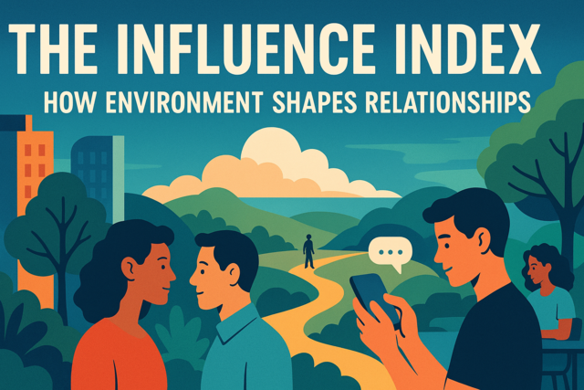 The Influence Index: How Environment Shapes Relationships