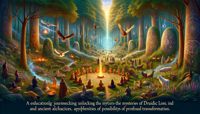 Mysteries of Druidic Lore and Alchemical Practices