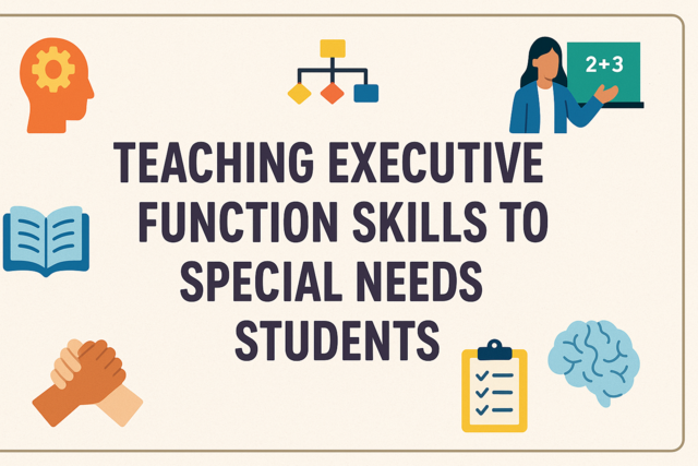 Teaching Executive Function Skills to Special Needs Students