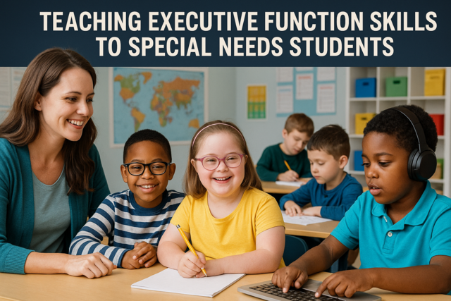 Teaching Executive Function Skills to Special Needs Students
