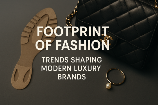 Footprint of Fashion: Trends Shaping Modern Luxury Brands