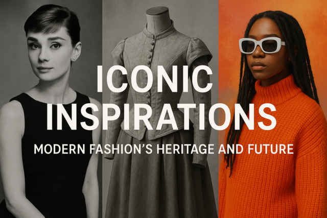 Iconic Inspirations: Modern Fashion's Heritage and Future