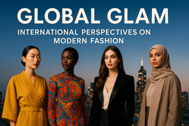 Global Glam: International Perspectives on Modern Fashion