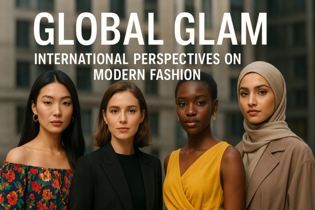 Global Glam: International Perspectives on Modern Fashion