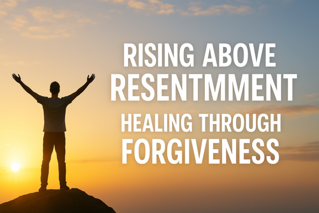 Rising Above Resentment: Healing Through Forgiveness