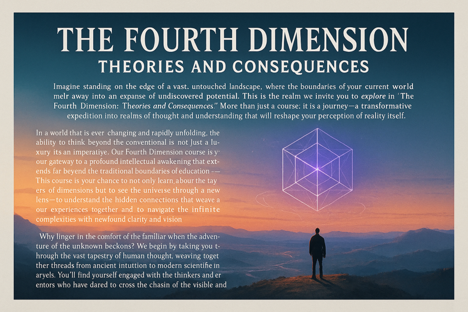 The Fourth Dimension: Theories and Consequences