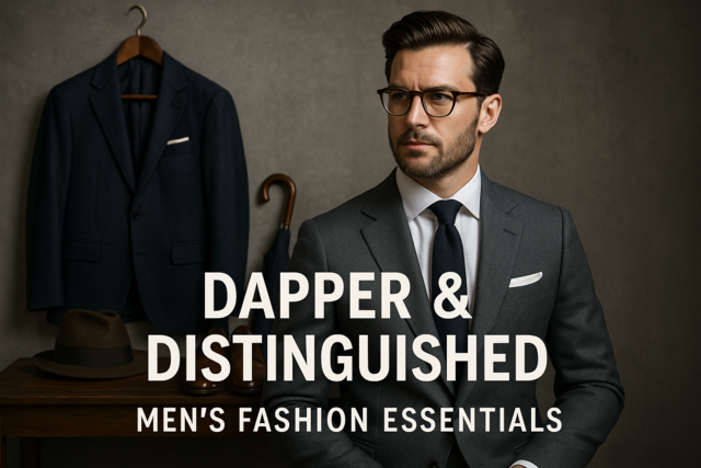 Dapper & Distinguished: Men's Fashion Essentials