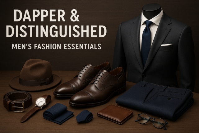 Dapper & Distinguished: Men's Fashion Essentials