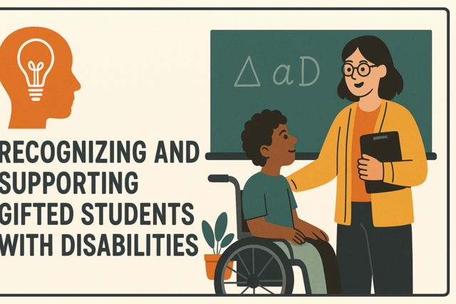 Recognizing and Supporting Gifted Students with Disabilities