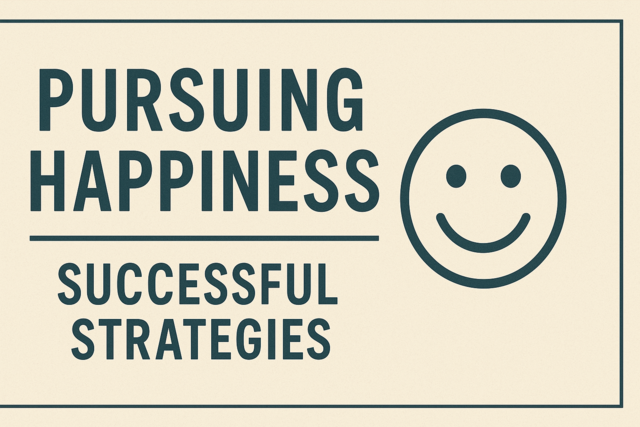 Online Class : Pursuing Happiness: Successful Strategies