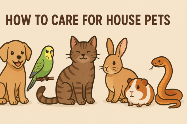 Online Class : How to Care for House Pets