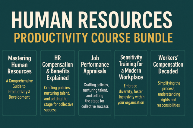 Online Class : Human Resources Productivity Course Bundle