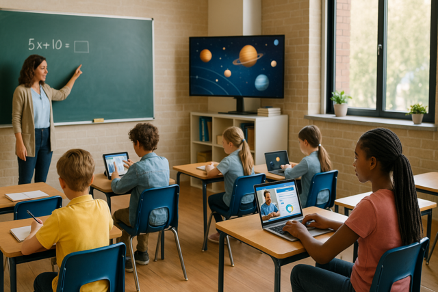 Blended Learning Models in Schools