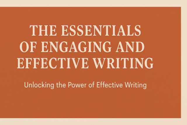 The Essentials of Engaging and Effective Writing