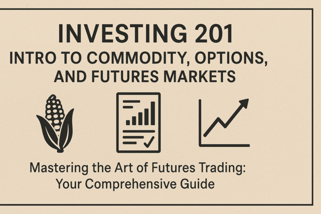 Investing 201: Intro to Commodity, Options, and Futures Markets