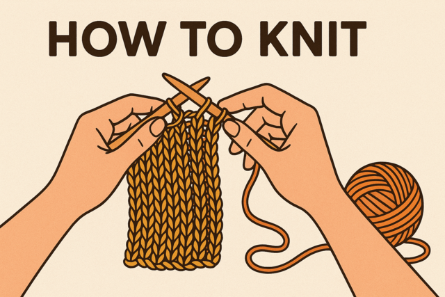Online Class : How to Knit