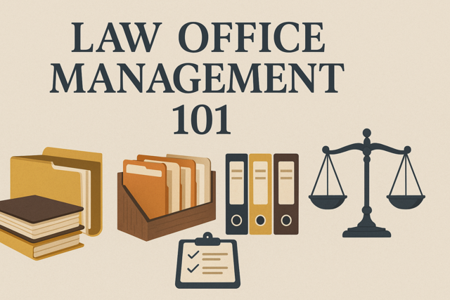Law Office Management 101