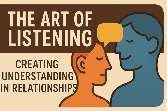 The Art of Listening: Creating Understanding in Relationships