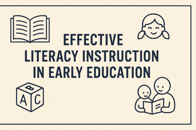 Effective Literacy Instruction in Early Education