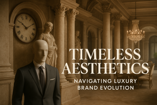 Timeless Aesthetics: Navigating Luxury Brand Evolution