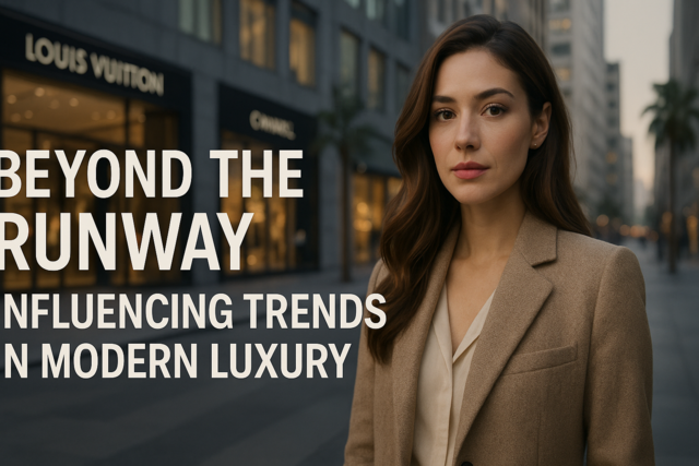 Beyond the Runway: Influencing Trends in Modern Luxury
