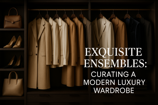 Exquisite Ensembles: Curating a Modern Luxury Wardrobe