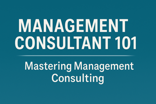 Management Consultant 101