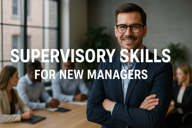 Supervisory Skills for New Managers