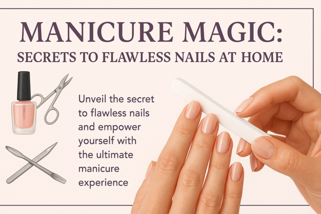 Manicure Magic: Secrets to Flawless Nails at Home