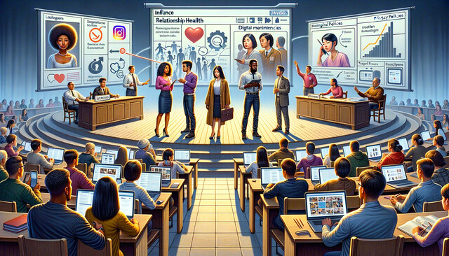 The Influence of Social Media on Relationship Health