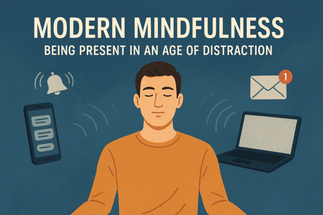 Modern Mindfulness: Being Present in an Age of Distraction