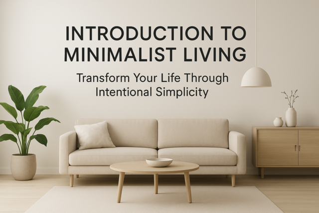 Introduction to Minimalist Living