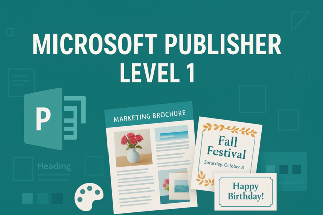 Microsoft Publisher Level 1