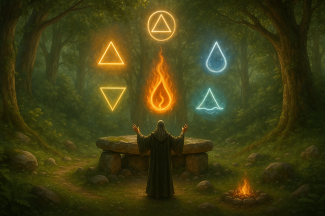 The Elemental Nexus: Integrating New Age Alchemy and Druidic Rituals